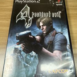 Resident Evil 4 Ps2 
