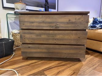 West Elm Rustic Wood Dresser