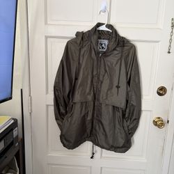 Windbreaker Men’s Jacket Con Gorro