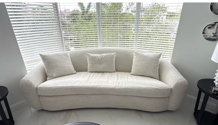 White sofa