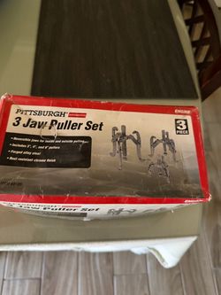 PITTSBURGH 3-Jaw Puller Set, 3-Piece