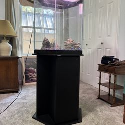 35 Gallon Hexagonal Fish Tank W/ Hood & Stand (Two Of Them)