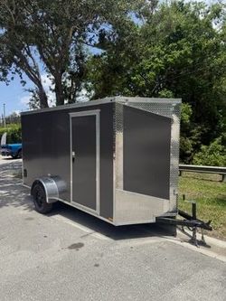 Hook & Line 6 x 12 Enclosed Trailer 3.5k