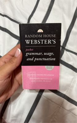 Random House Webster’s Pocket Grammar, Usage, and Punctuation
