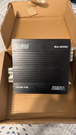 Sundown Audio SIA-2500D Car Amplifier