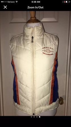 Women's size small Harley Davidson puffer vest