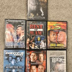 WWF/WWE World Wrestling Federation Attitude Collection DVD  WrestleMania Set 7