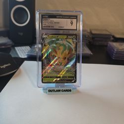2021 LEAFEON V EVOLVING SKIES 007/203 CGC 9