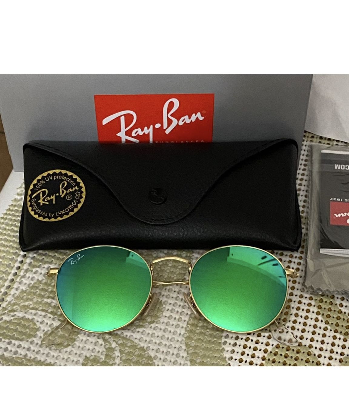 Rayban Round Metal 50mm