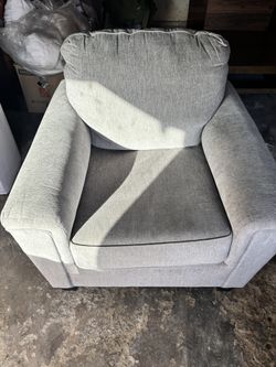 Chair with Ottoman