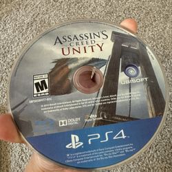 Assassin's Creed: Unity (Sony PlayStation 4, PS4) Disc Only.