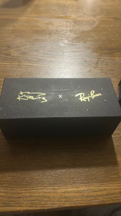 Ray Ban RBR0101S Lenny Kravitz Aviator Reverse Square Shaped W/ Official Ray Ban Eyewear Kit