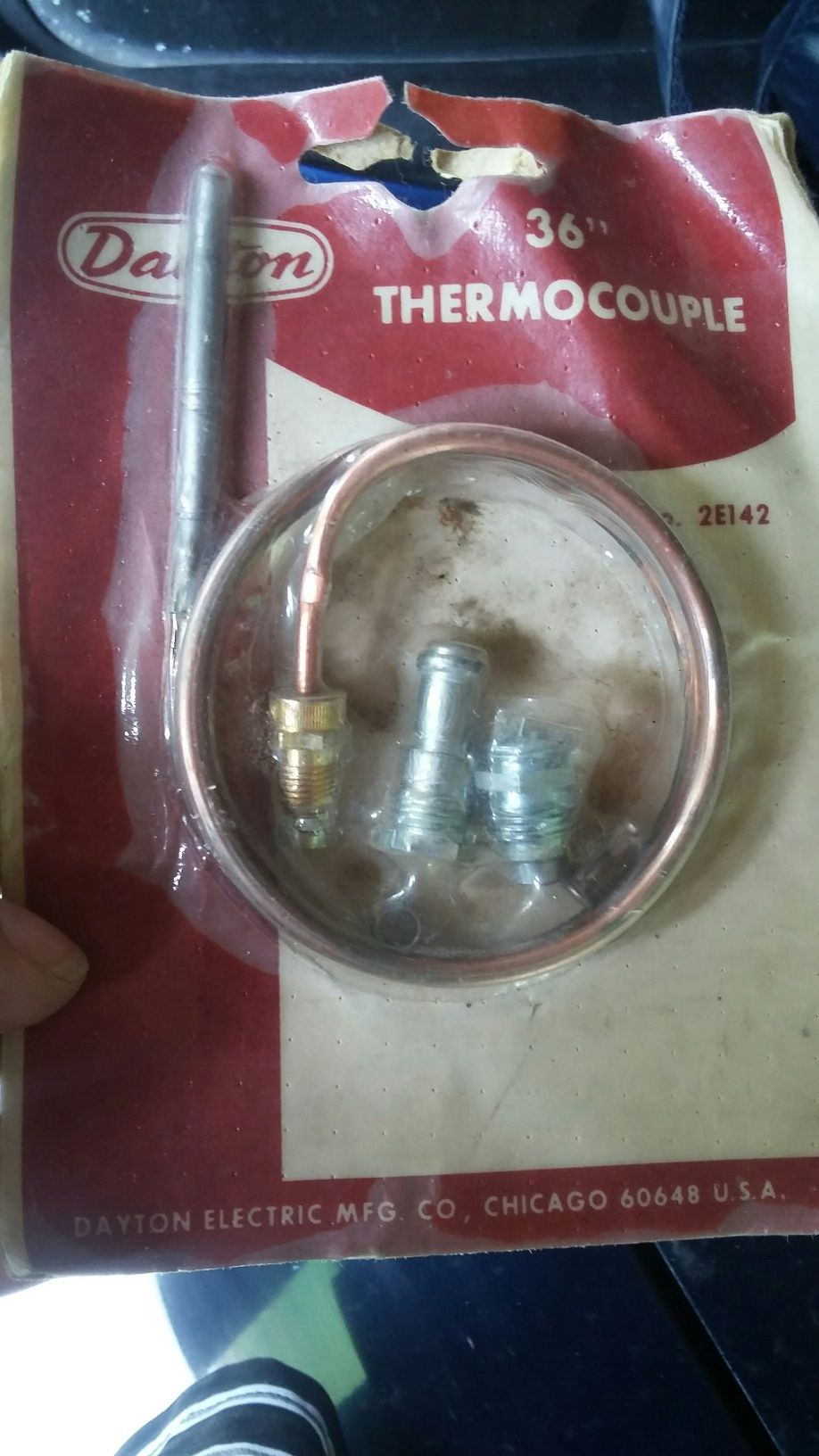 36 in thermocouple brand new