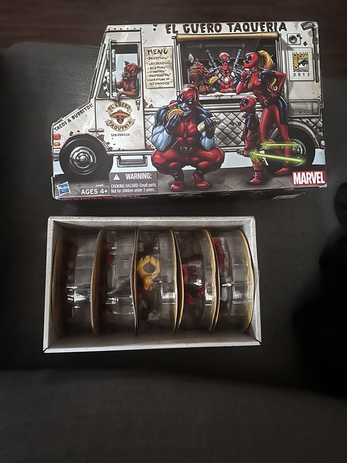 2013 SAN DIEGO COMIC CON MARVEL UNIVERSE DEADPOOL CORPS 6-PACK