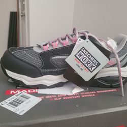 Womens Sketchers Steel Toe Size 9