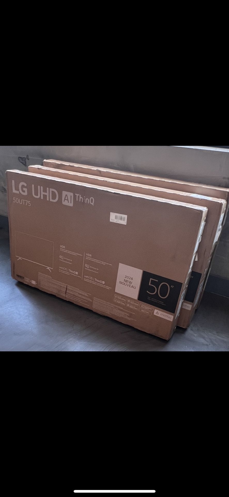 LG UHD AI Thin Q 50” 50UT75