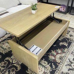 Modern Lift-Top Coffee Table from Costco