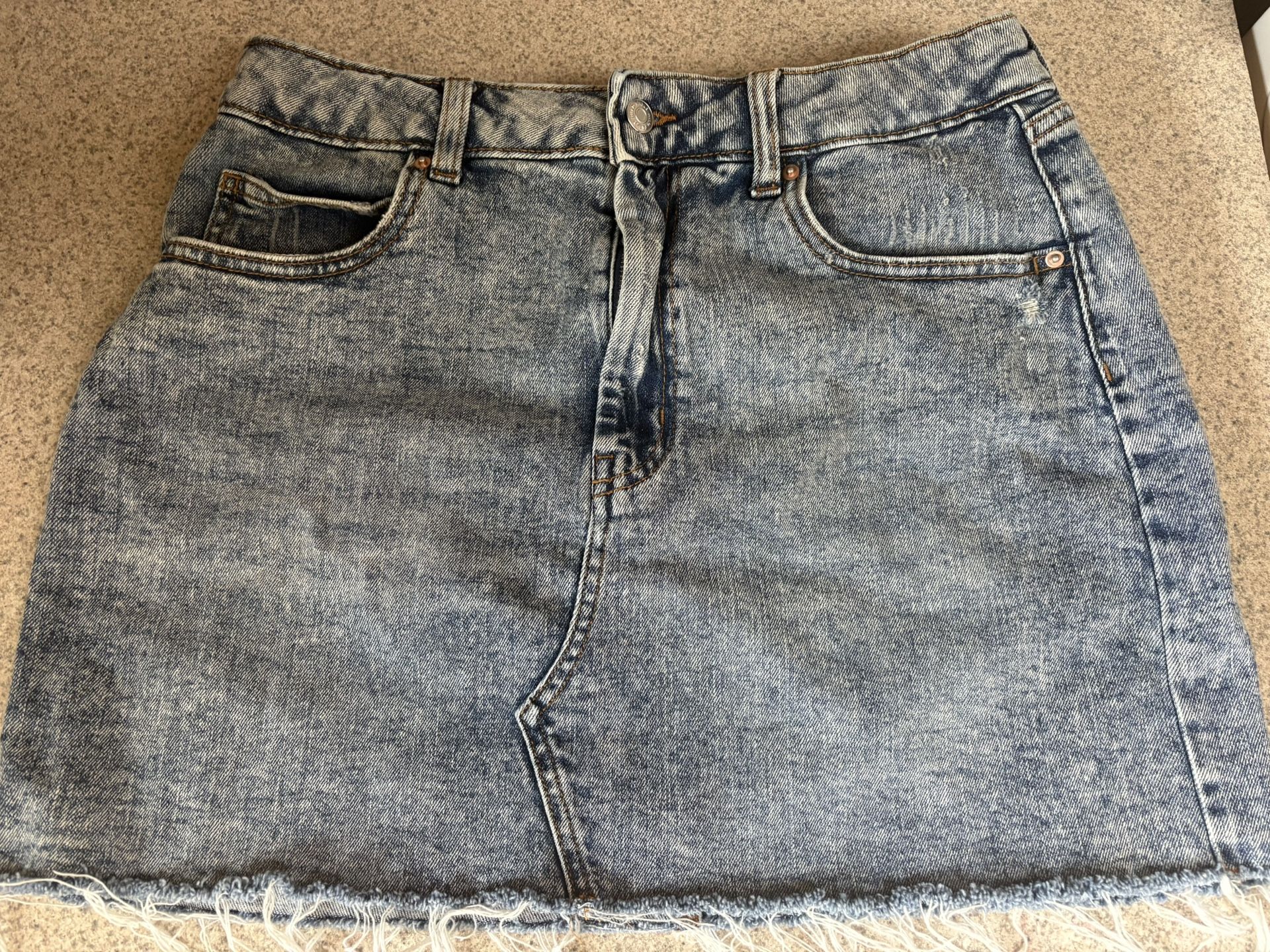 Wild Fable High-Rise Denim Mini Skirt – Size 14