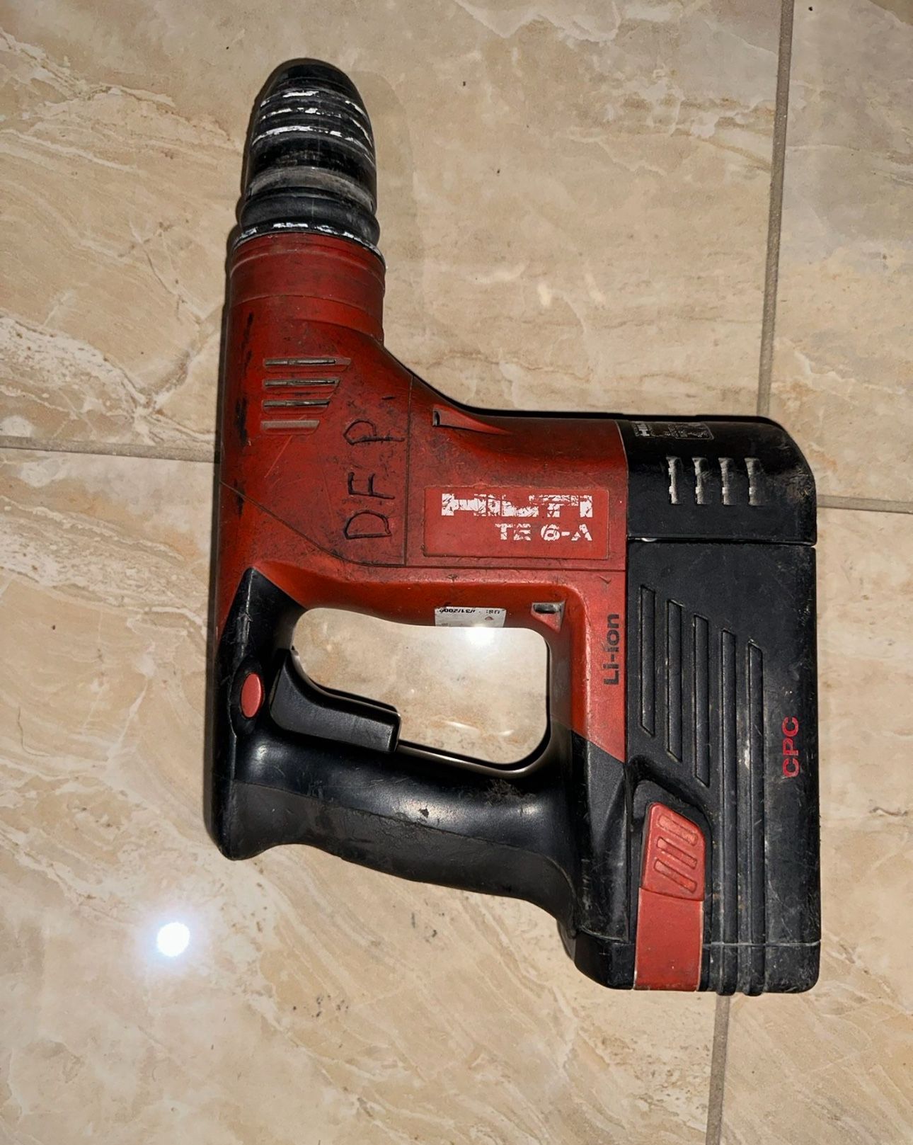 Hilti- 22-Volt NURON TE 6 Lithium-Ion Cordless Brushless SDS Plus ATC/AVR Rotary Hammer Drill
