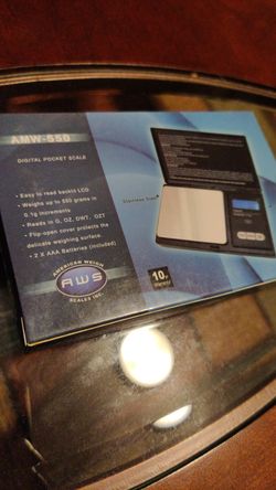 Brand new digital pocket scale very accurate includes battery