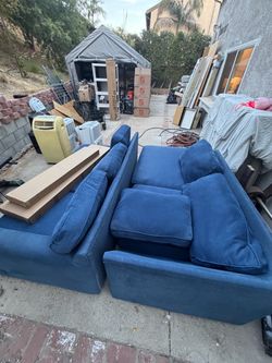 Blue Sofa