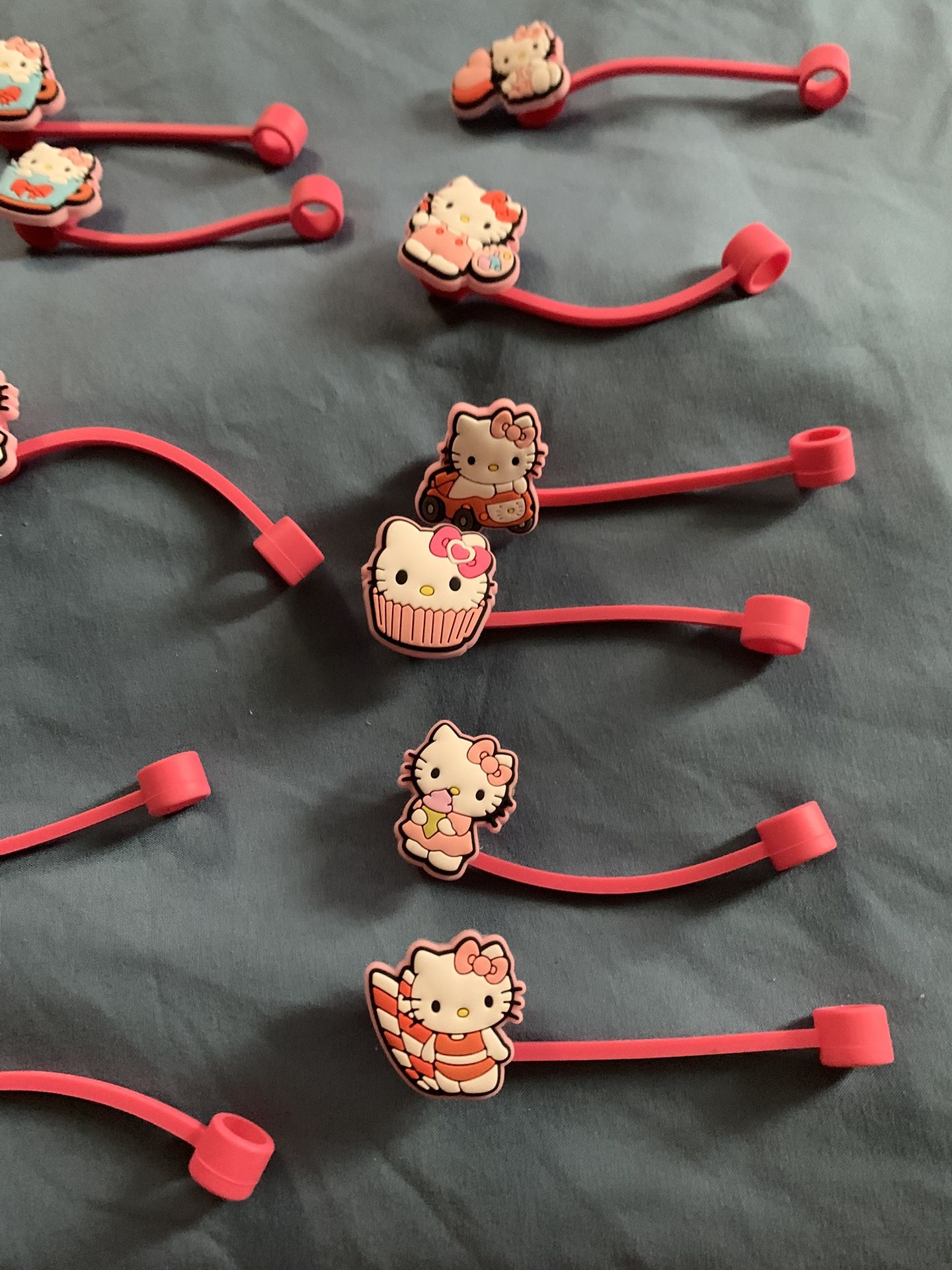 Straw Topper Hello Kitty