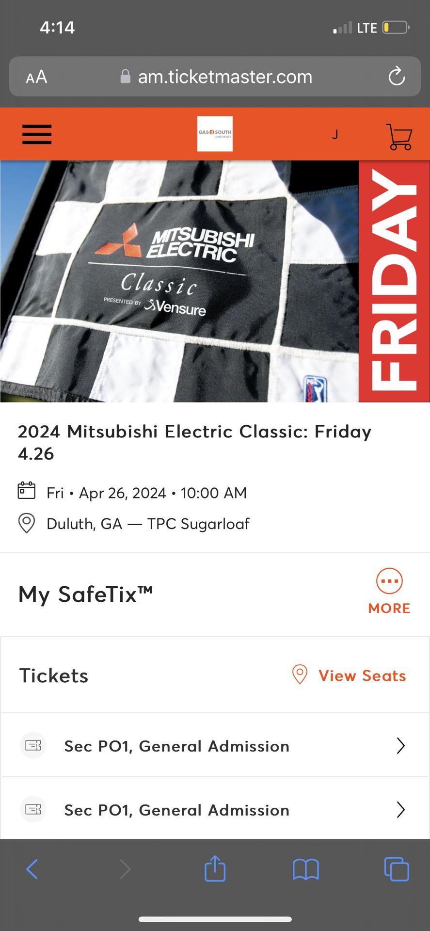 2024 Mitsubishi Electric Classic: Friday 4.26