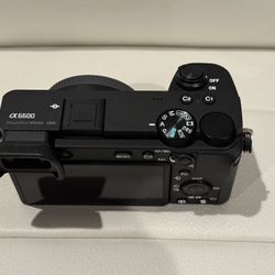 Sony Alpha A6600 - APS-C Mirrorless Camera (Body Only)