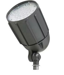 Commercial Electric 30W Line Voltage Bronze Outdoor Integrated LED Bullet Flood Light