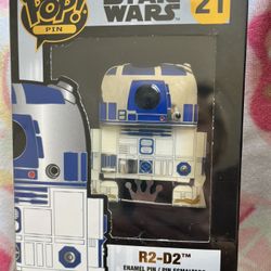 Funko Pop!!! Star Wars - R2-D2 - Pop Pin - #21 