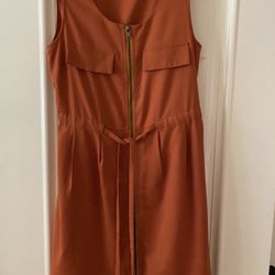 Pumpkin Vintage Dress 