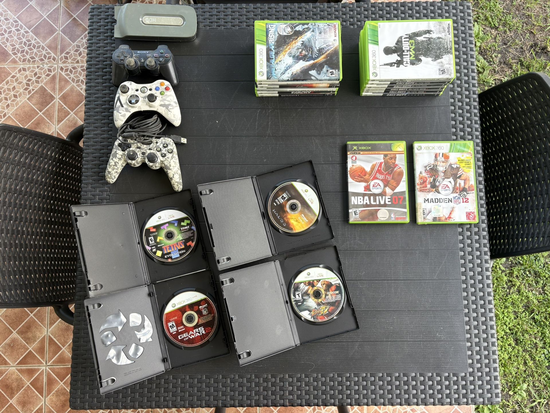PS3 Games & Xbox 360 Games & Controllers