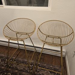 Gold Barstools 