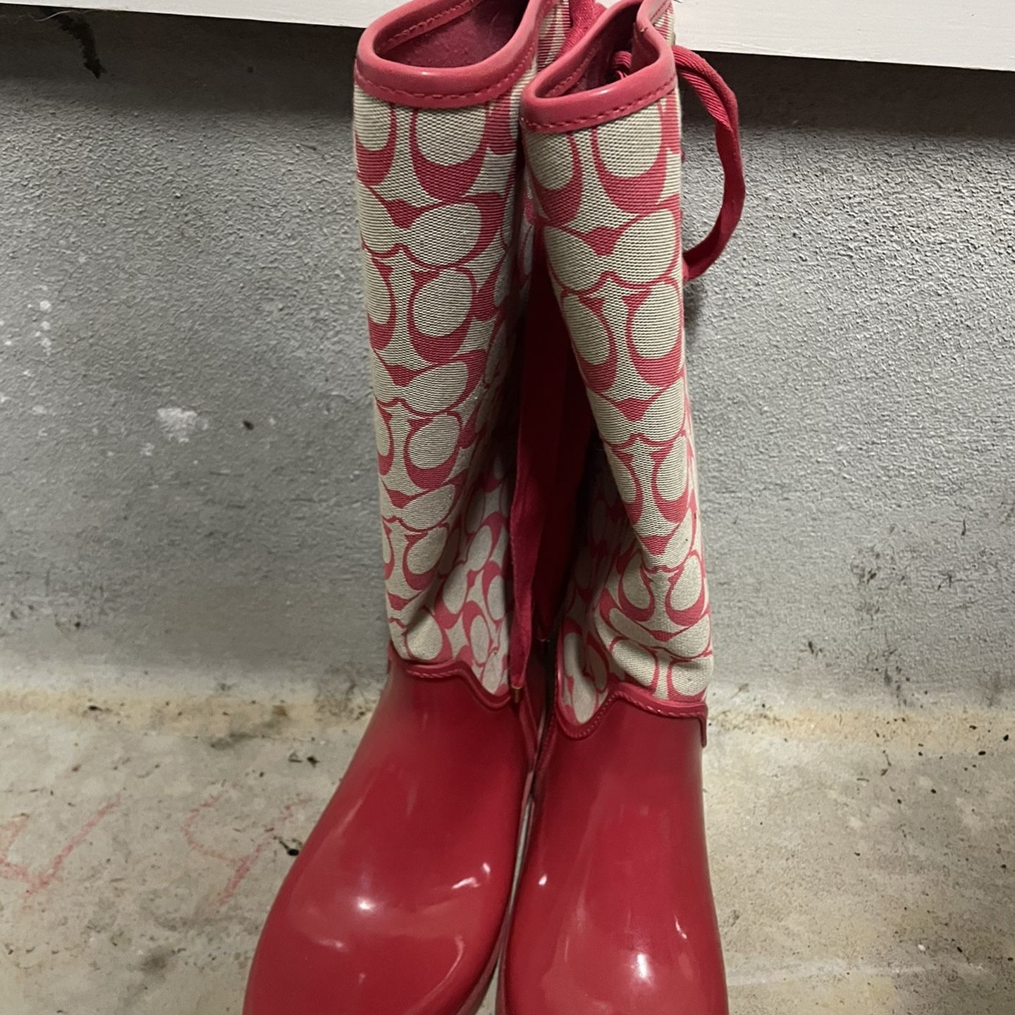 Women’s Size9 Coach Rainboots