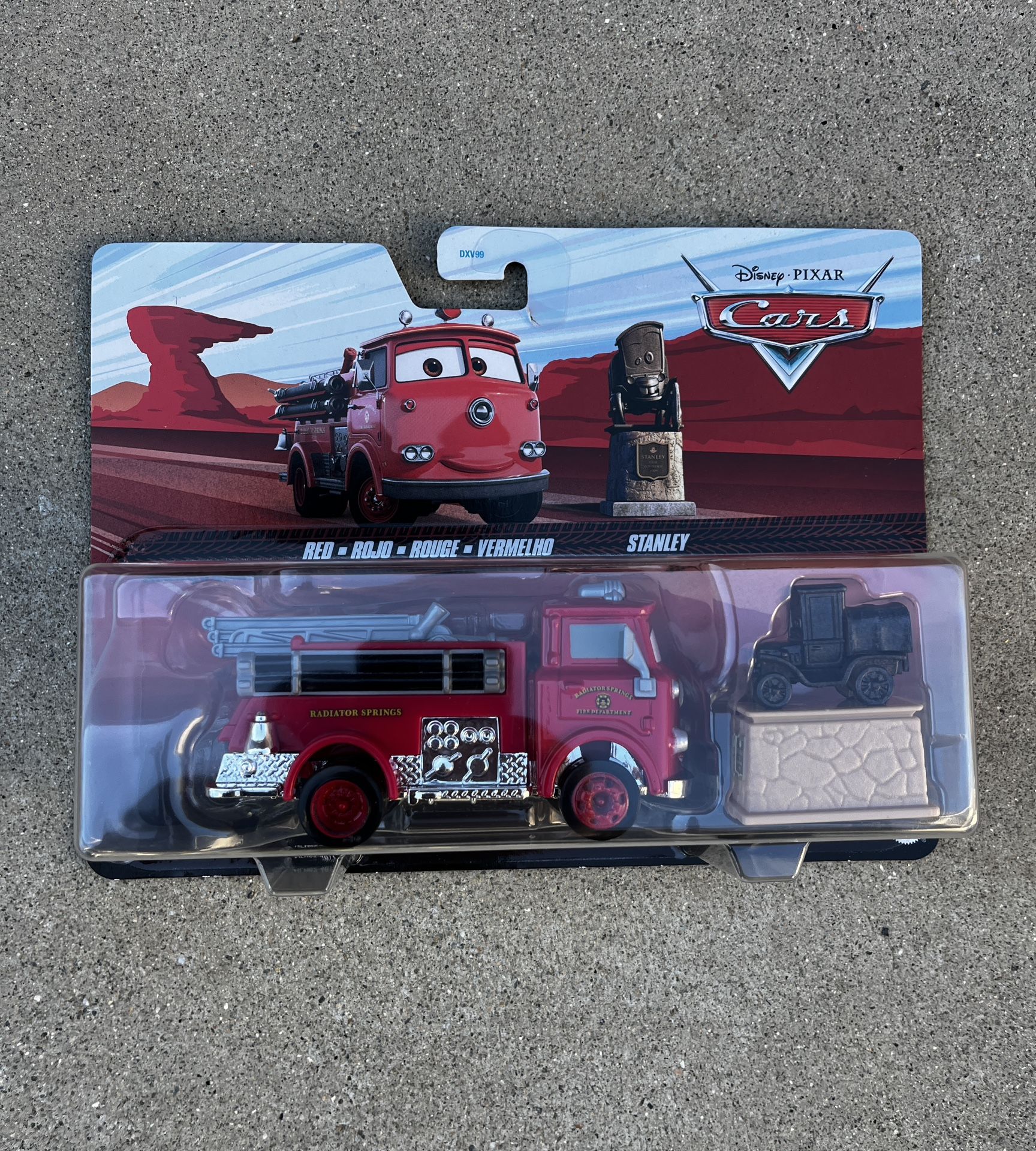 Disney Cars Red And Stanley