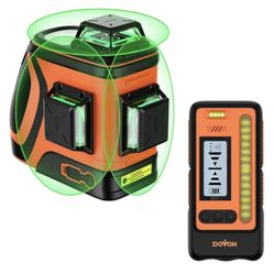~NEW IN BOX~ DOVOH Outdoor Laser Level with Receiver Up To 400ft, Class Ⅱ