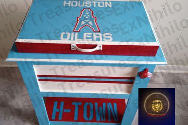 Houston Oilers Custom Cooler 