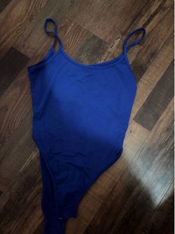 Royal blue SHEIN bodysuit size petite XS
