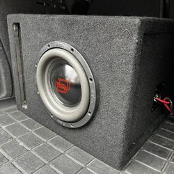 Digital Designs Subwoofer And Amp