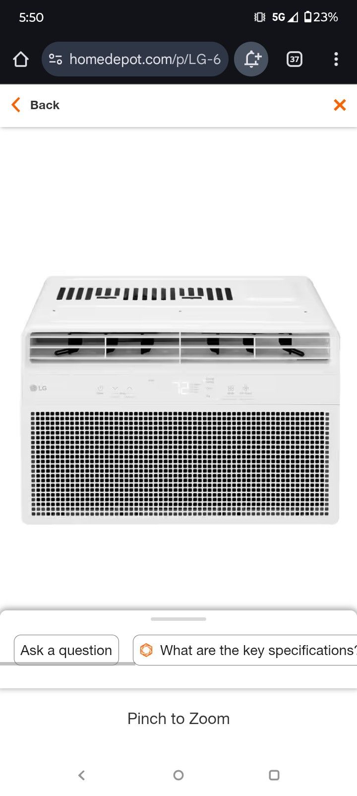 LG Window AC U It
