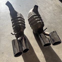 W204 C63 mufflers 2008-2014