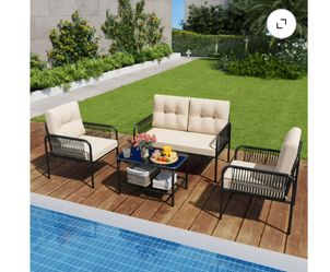 Patio conversation set