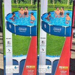 12" Coleman above ground pool