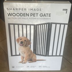 Wooden Dog Gate