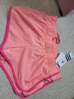 New Women's Adidas Pink Gym Shorts  M