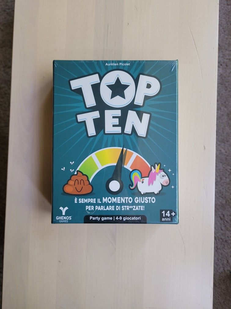 Top Ten Board Game (Italian)