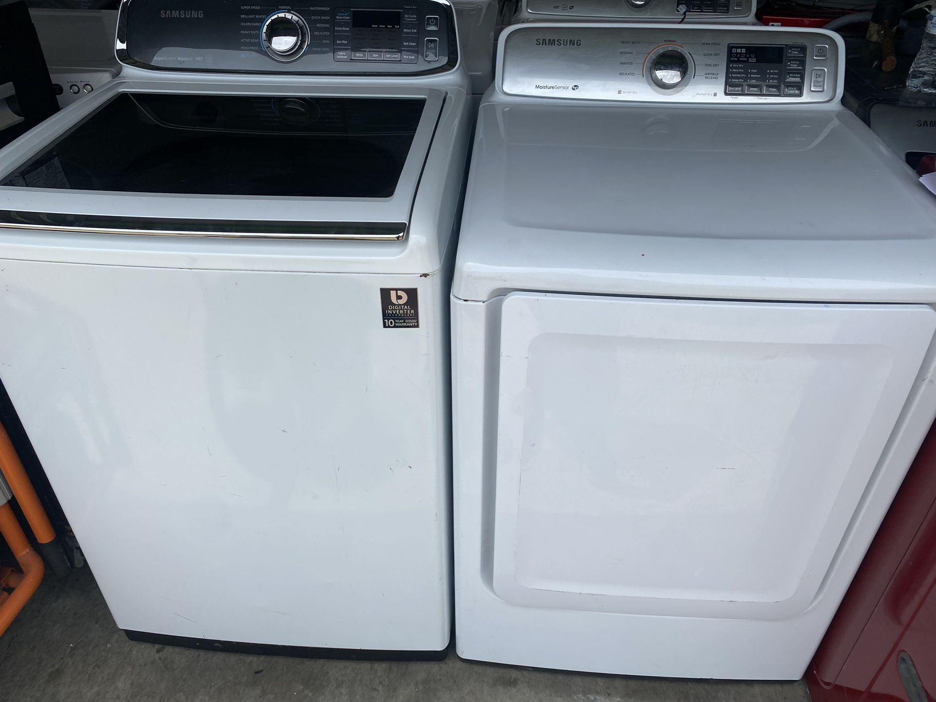 Washer And Dryer Will Deliver For 50. 