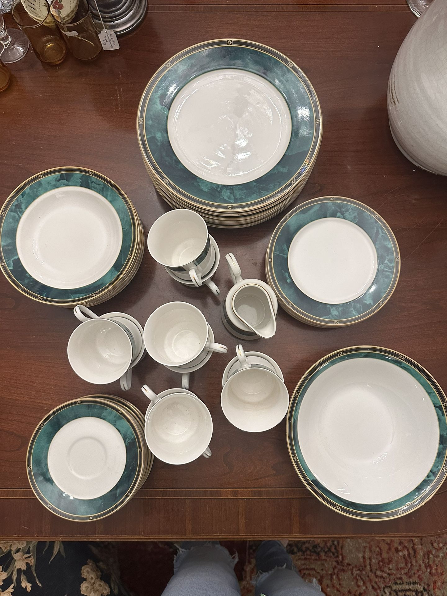 Retroneu Jade Garland Set for 7 ++ Plus Extras