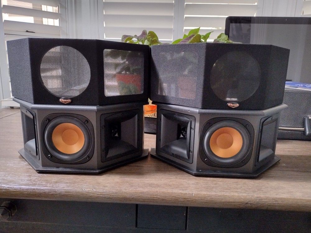 Klipsch Rs10 Surround Sound Speakers Reference Home Theater