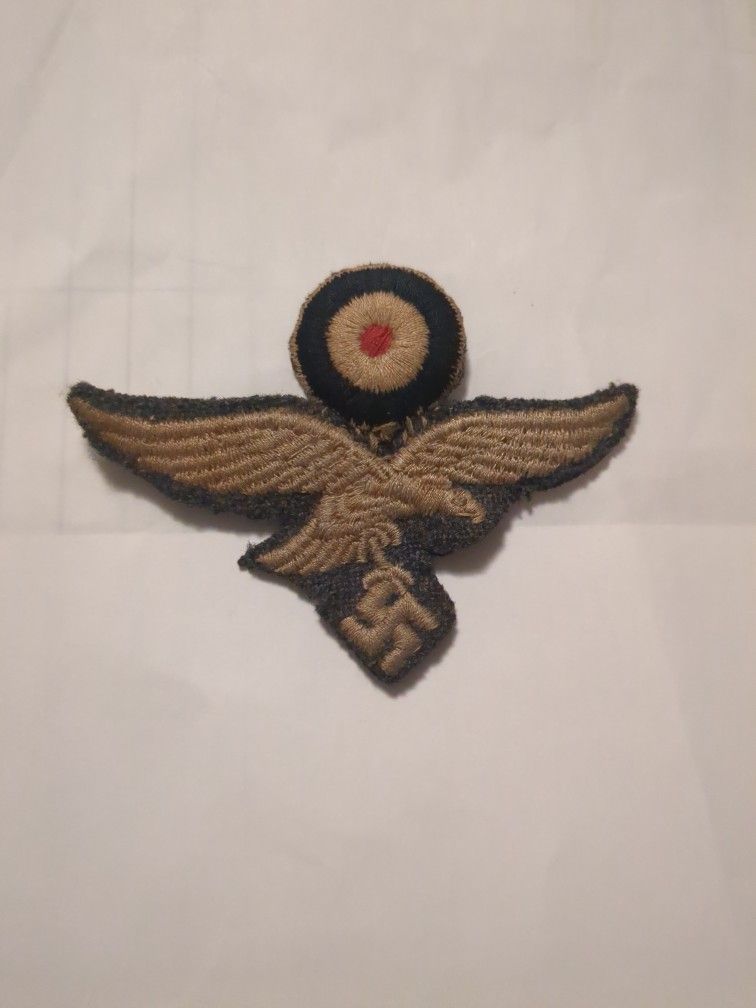 WW2 Luftwaffe Hat Badge/Patch 